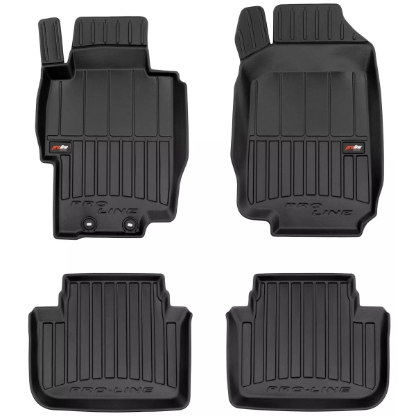 Set Covorase Auto Cauciuc Negro Honda Accord 7 2002-2008 Pro Line Tip Tavita 3D 3D425903